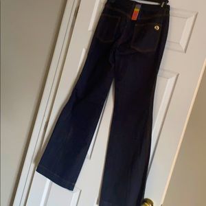 Tory Burch high-rise flare denim jeans